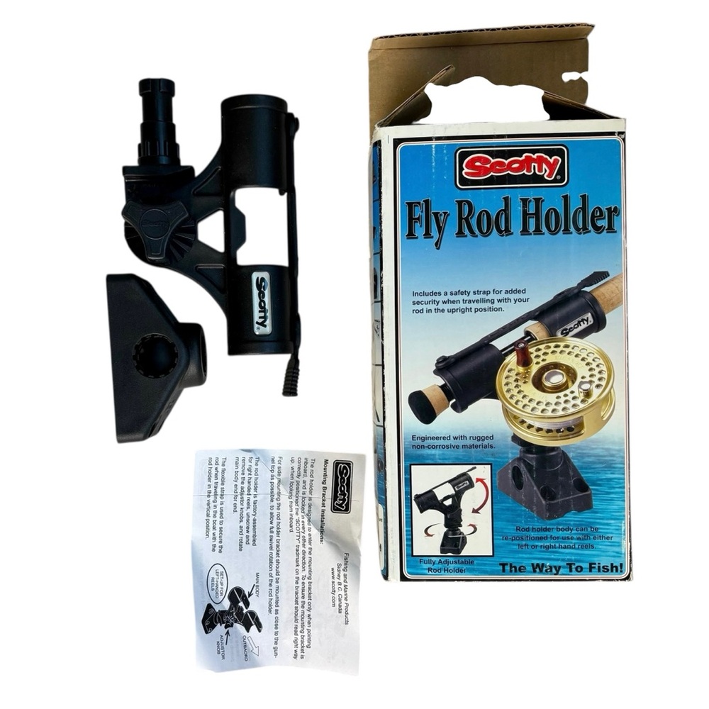 Scotty Fly Rod Fishing Pole Holder